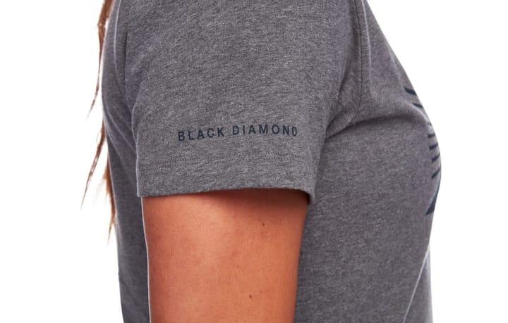 Black Diamond W SS Rise And Climb Tee Blue Ash Black Diamond Black Diamond W SS Rise And Climb Tee Blue Ash Black Diamond