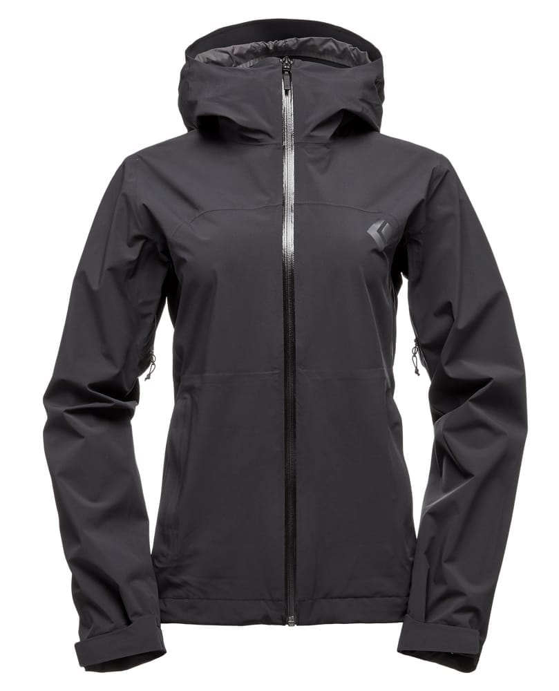 Black Diamond W Stormline Stretch Rain Shell Black