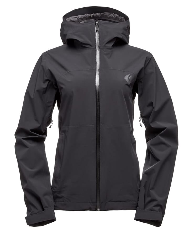 Black Diamond W Stormline Stretch Rain Shell Black Black Diamond