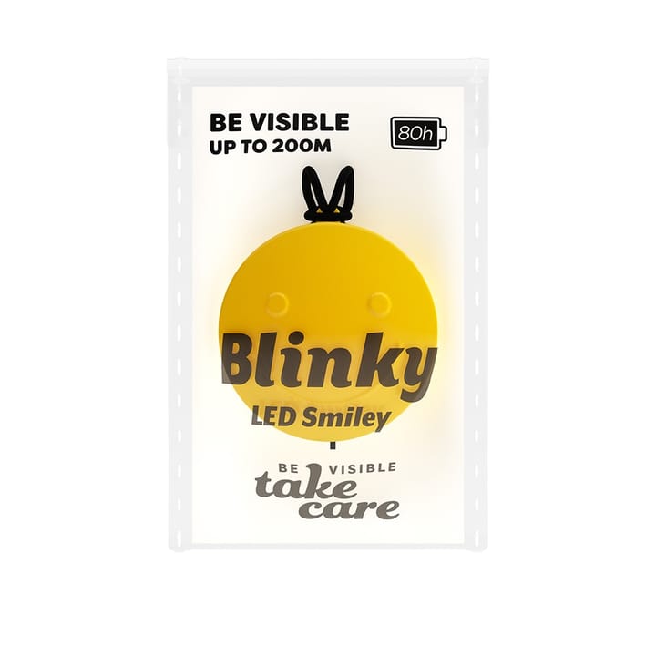 Save Lives Now Blinky Led Smiley Yellow Save Lives Now