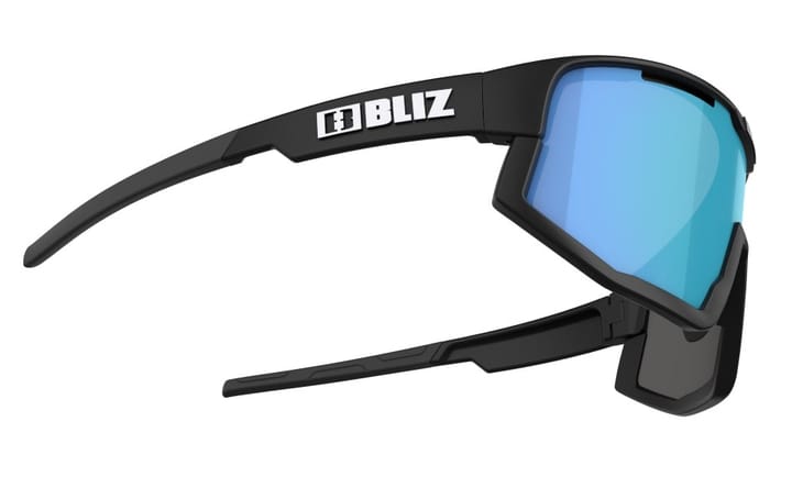 Bliz Fusion Matt Black / Smoke With Blue Multi Bliz