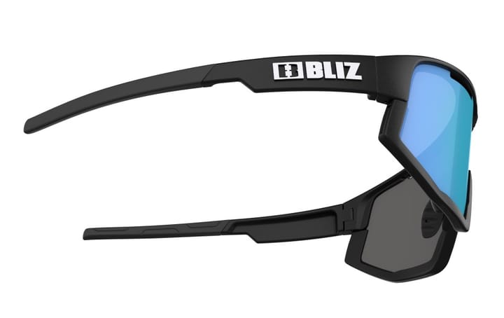 Bliz Fusion Matt Black / Smoke With Blue Multi Bliz