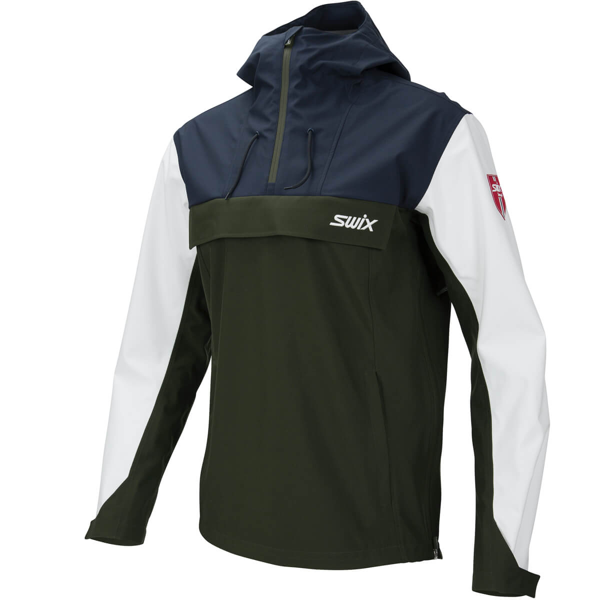 Swix Men's Blizzard Anorak Dark Olive