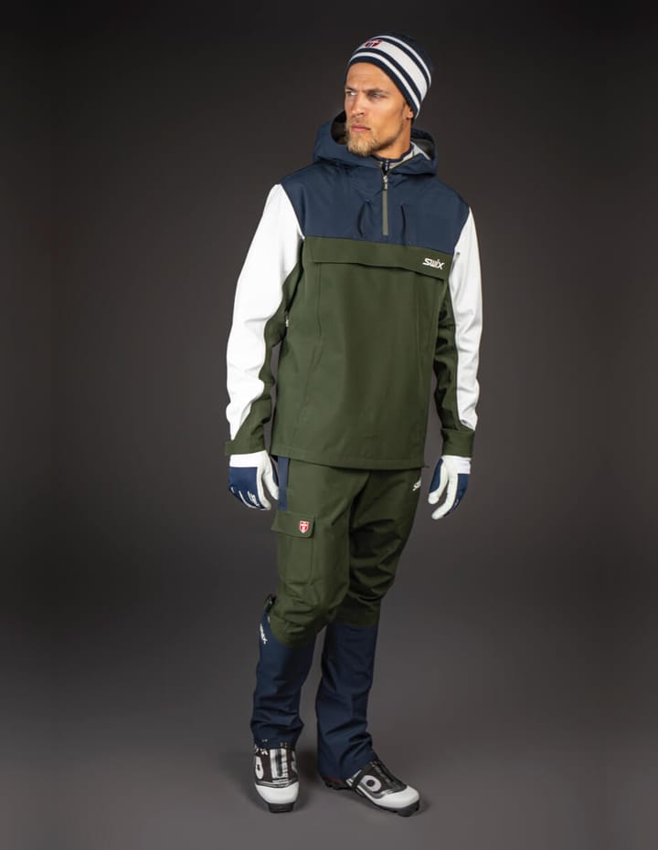 Swix Men's Blizzard Anorak Dark Olive Swix