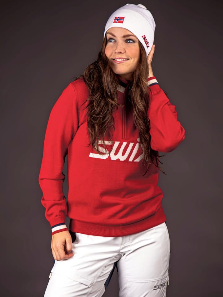 Swix Blizzard Logo Sweater W Swix red Swix