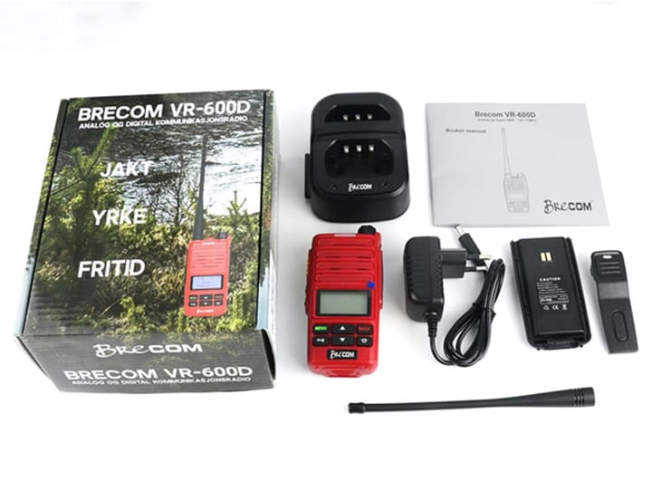 Brecom VR-600 Digital Radiopakke DMR Analog Digital BreCom Brecom VR-600 Digital Radiopakke DMR Analog Digital BreCom