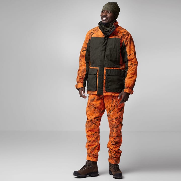 Fjällräven Brenner Pro Winter Trousers M Orange Multi Camo Fjällräven