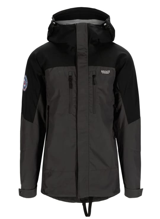 Brynje Explore Ventile jacket M's Black/Grey Fjellsport.no
