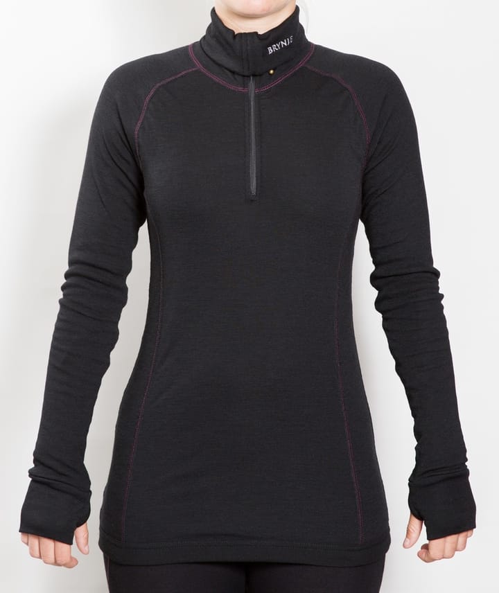 Brynje Women's Arctic Zip Polo Cerise Brynje