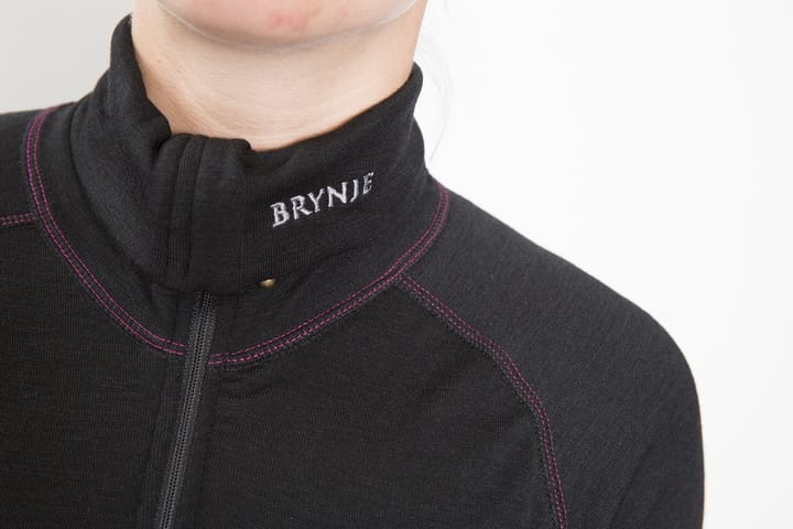 Brynje Women's Arctic Zip Polo Cerise Brynje