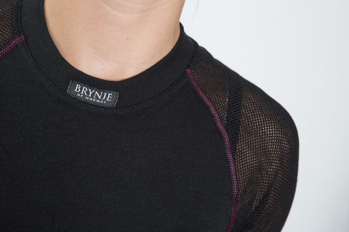 Brynje Women's Wool Thermo Light Shirt Black Brynje