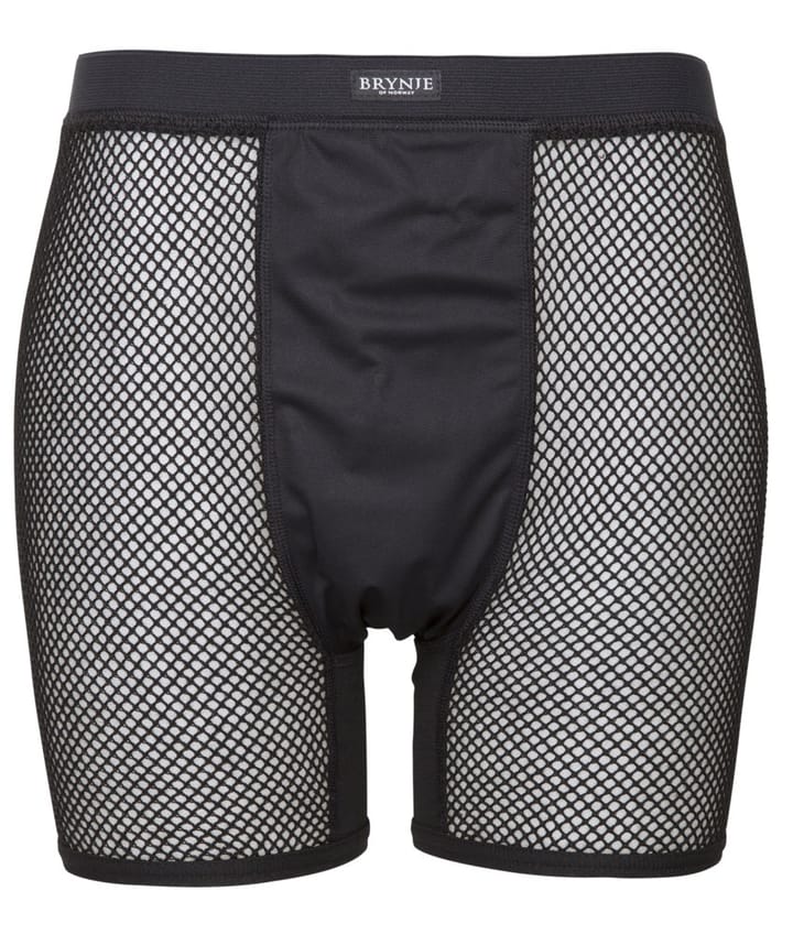 Brynje Super Thermo Boxer-Shorts With Windcover Black Brynje