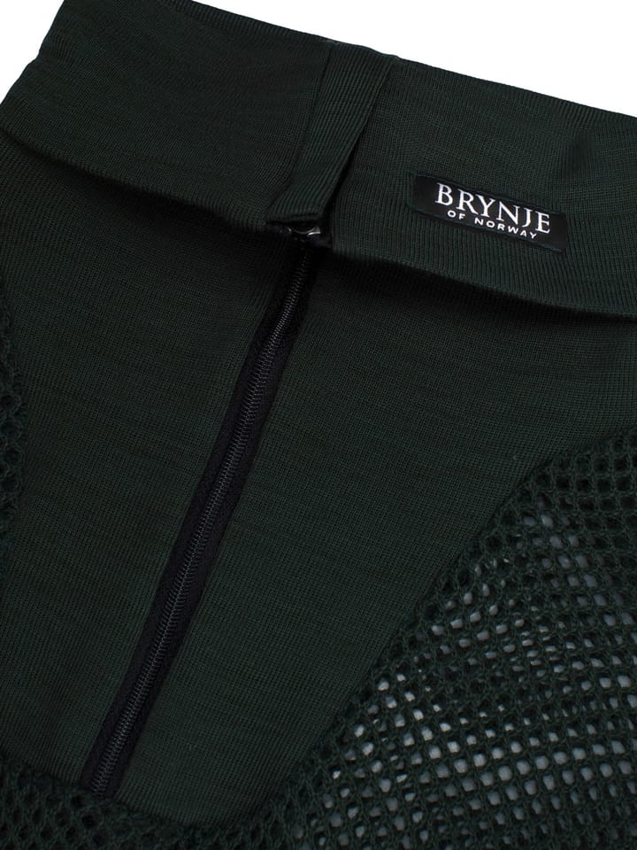 Brynje Super Thermo Zip Polo W/Inlay Green Brynje