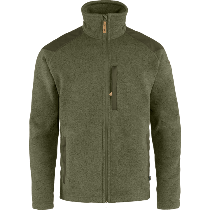 Fjällräven Men's Buck Fleece Laurel Green-Deep Forest Fjällräven