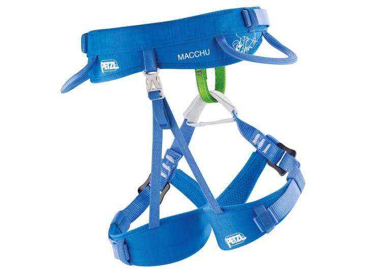 Petzl Macchu Sele Barn Blue 4-9år Petzl