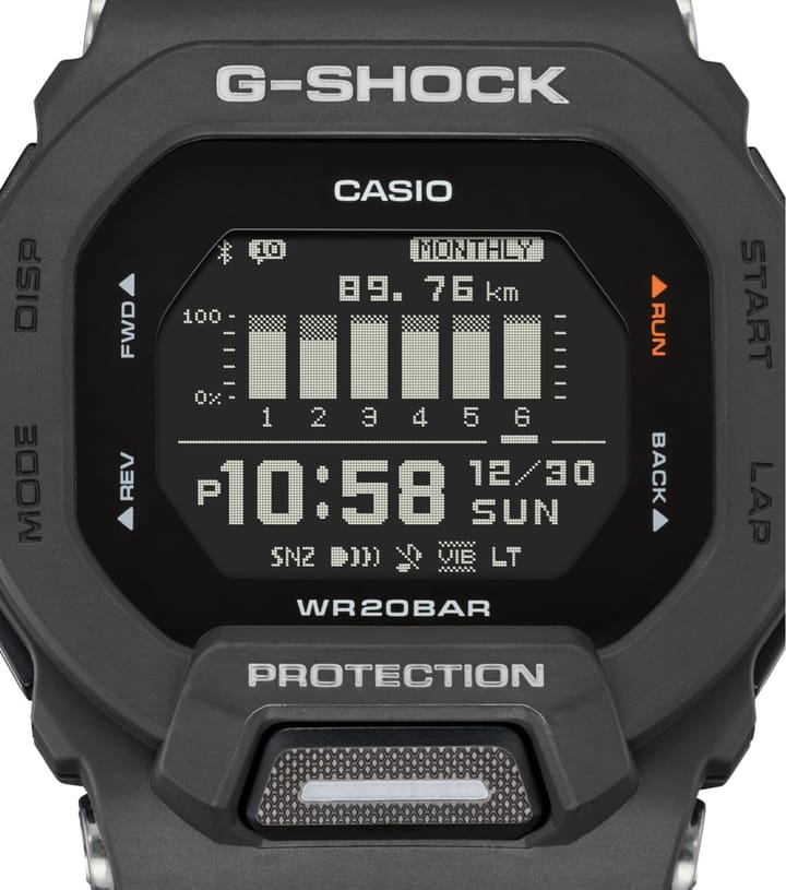 Casio Casio G-SHOCK GBD-200-1ER Svart Casio Casio Casio G-SHOCK GBD-200-1ER Svart Casio