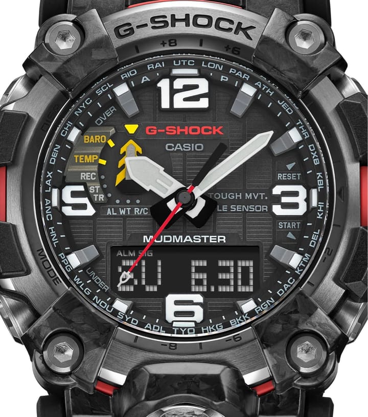 Casio Casio G-SHOCK Mudmaster GWG-2000-1A3ER Svart Casio Casio Casio G-SHOCK Mudmaster GWG-2000-1A3ER Svart Casio