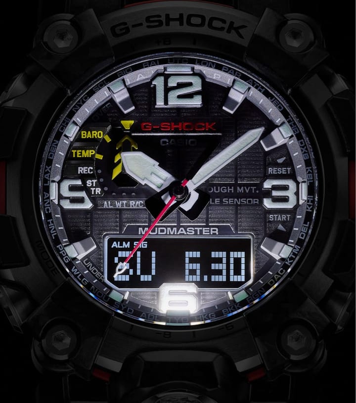 Casio Casio G-SHOCK Mudmaster GWG-2000-1A3ER Svart Casio Casio Casio G-SHOCK Mudmaster GWG-2000-1A3ER Svart Casio