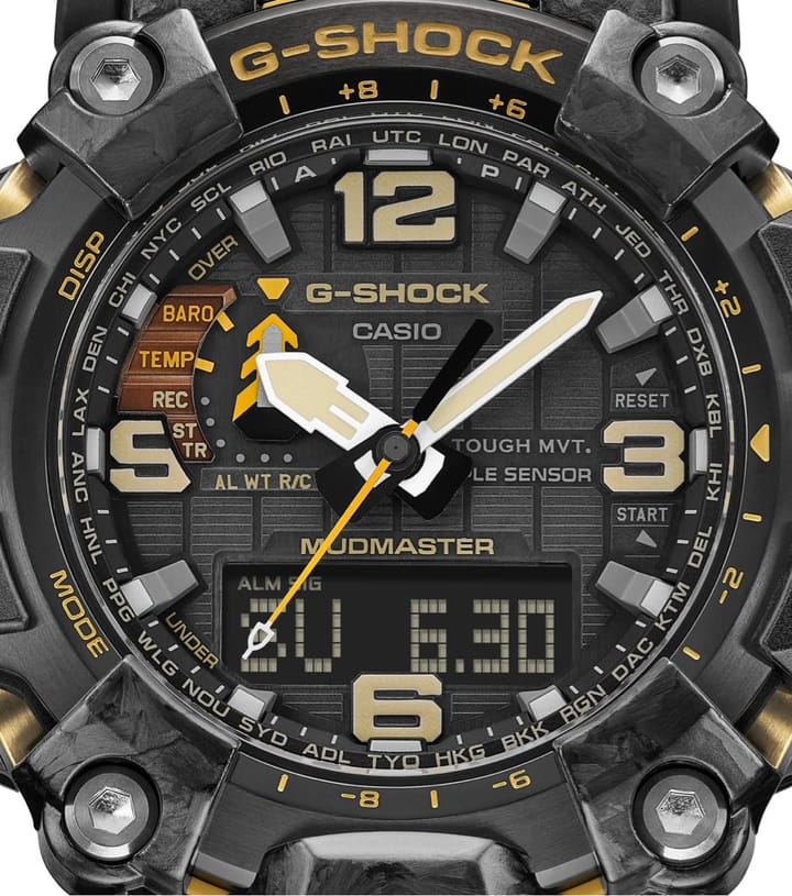 Casio Casio G-SHOCK Mudmaster GWG-2000-1A5ER Svart Casio Casio Casio G-SHOCK Mudmaster GWG-2000-1A5ER Svart Casio