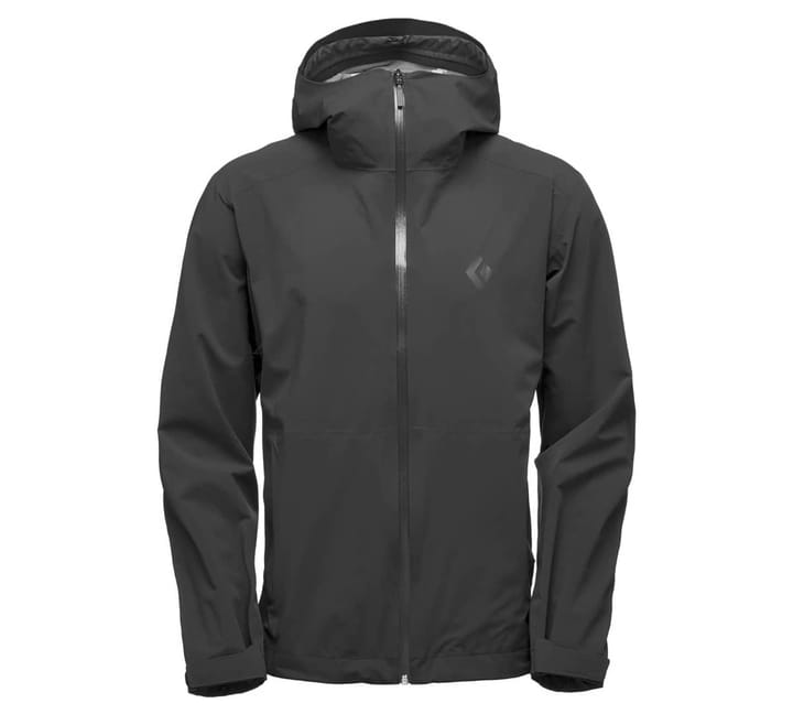 Black Diamond M Stormline Stretch Rain Shell Black Black Diamond