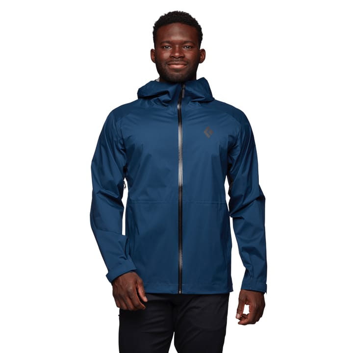 Black Diamond Men's Stormline Stretch Rain Shell Indigo Black Diamond
