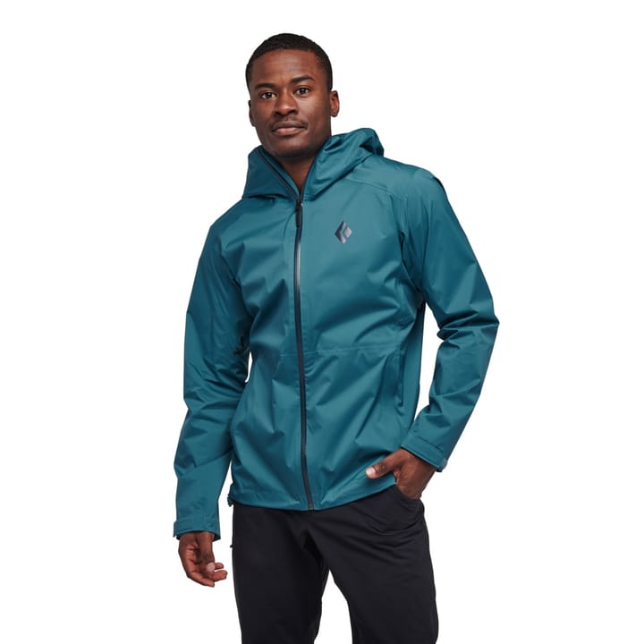 Black Diamond M Stormline Stretch Rain Shell Creek Blue Black Diamond