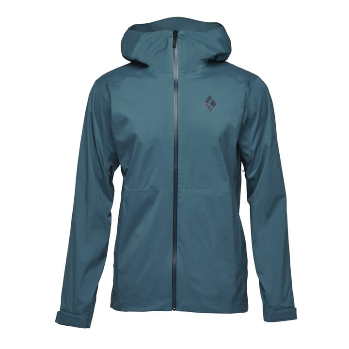 Black Diamond M Stormline Stretch Rain Shell Creek Blue Black Diamond