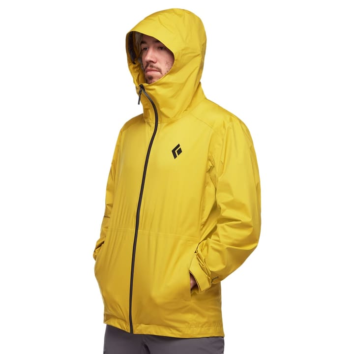 Black Diamond Men's Stormline Stretch Rain Shell Sulphur Black Diamond Black Diamond Men's Stormline Stretch Rain Shell Sulphur Black Diamond
