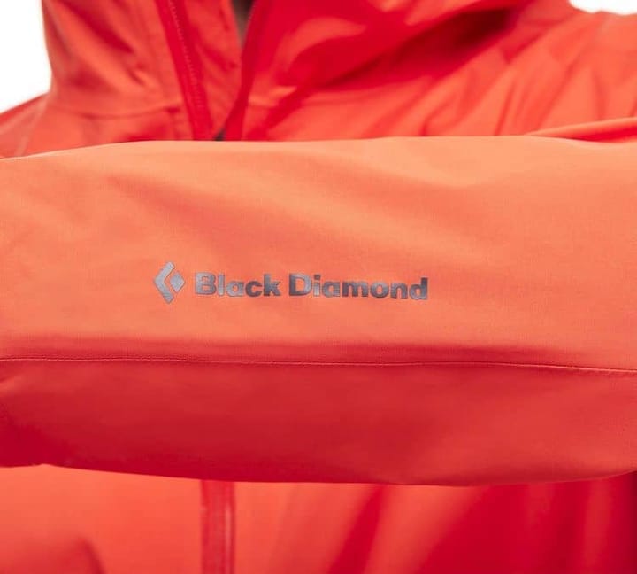 Black Diamond M Stormline Stretch Rain Shell Black Black Diamond