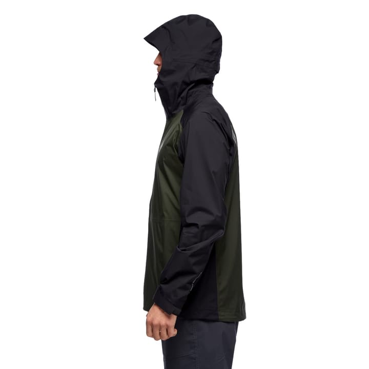 Black Diamond M Stormline Stretch Rain Shell Cypress-Black Black Diamond Black Diamond M Stormline Stretch Rain Shell Cypress-Black Black Diamond