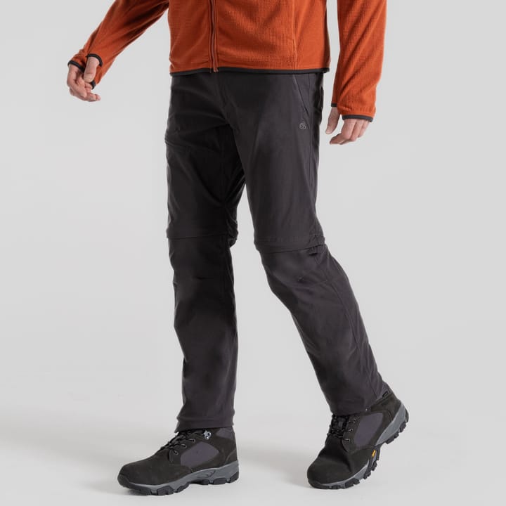 Craghoppers Men's Nosilife Pro Convertible Trouser III Black Pepper Craghoppers