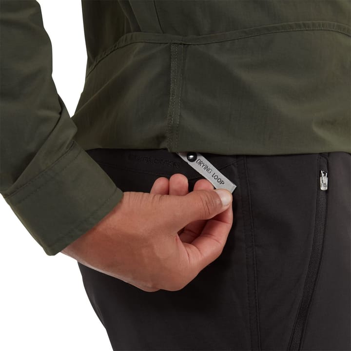 Craghoppers Men's NosiLife Adventure II Long Sleeve Dark Khaki Craghoppers