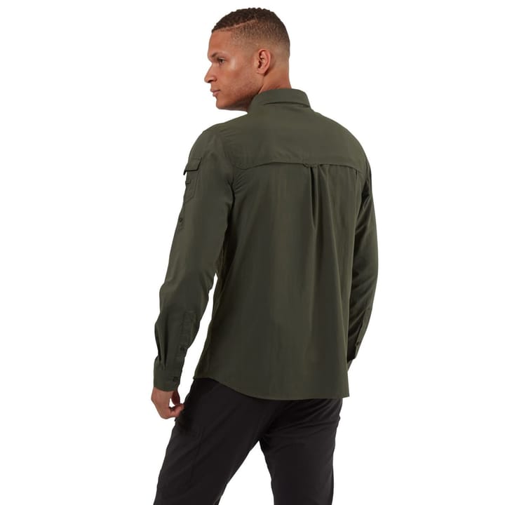 Craghoppers Men's NosiLife Adventure II Long Sleeve Dark Khaki Craghoppers Craghoppers Men's NosiLife Adventure II Long Sleeve Dark Khaki Craghoppers