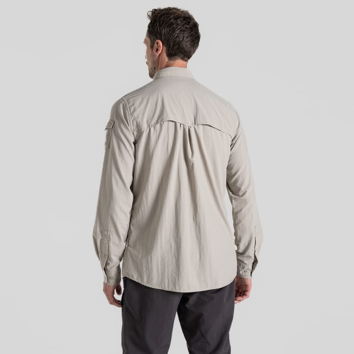 Craghoppers Men's Nosilife Adventure Long Sleeved Shirt III Parchment Craghoppers