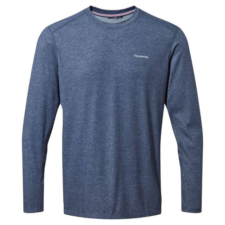 Craghoppers Men's Nosilife Talen Longsleeve T-shirt Soft Navy Marl Craghoppers