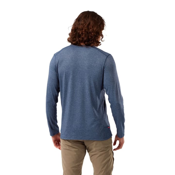 Craghoppers Men's Nosilife Talen Longsleeve T-shirt Soft Navy Marl Craghoppers Craghoppers Men's Nosilife Talen Longsleeve T-shirt Soft Navy Marl Craghoppers