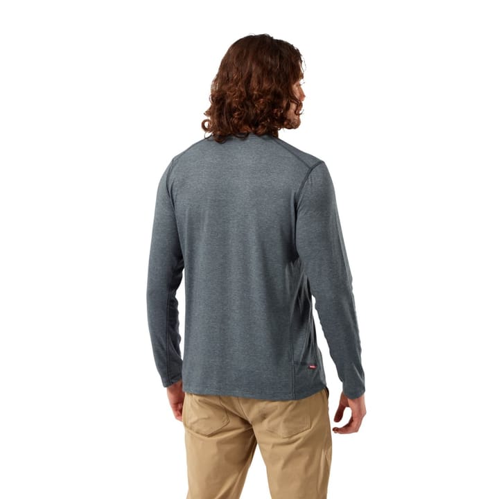 Craghoppers NosiLife Talen Long Sleeved T-Shirt Black Pepper Marl Craghoppers Craghoppers NosiLife Talen Long Sleeved T-Shirt Black Pepper Marl Craghoppers