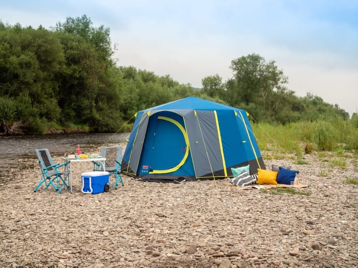 Coleman Cortes Octagon 8 Blue/Lime Blå/Lime Coleman Coleman Cortes Octagon 8 Blue/Lime Blå/Lime Coleman