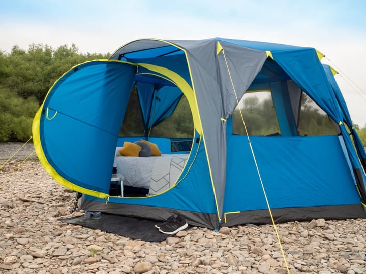 Coleman Cortes Octagon 8 Blue/Lime Blå/Lime Coleman Coleman Cortes Octagon 8 Blue/Lime Blå/Lime Coleman