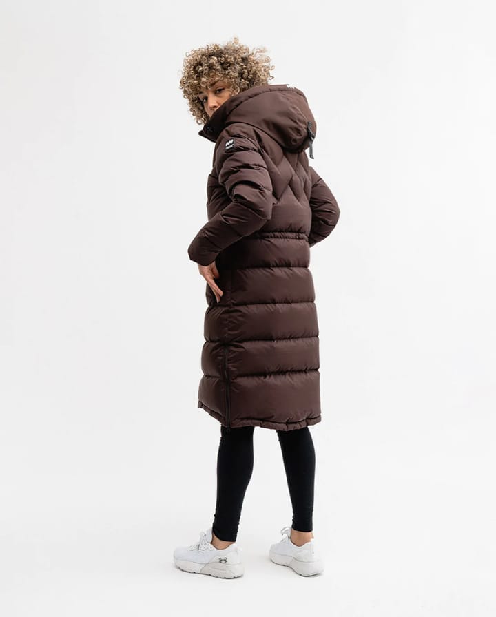 Mountain Works Women's Cocoon Down Coat Earthy Brown Mountain Works