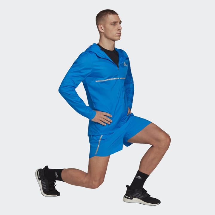 Adidas Men's Own The Run Jacket Blurus/Refsil Adidas Adidas Men's Own The Run Jacket Blurus/Refsil Adidas