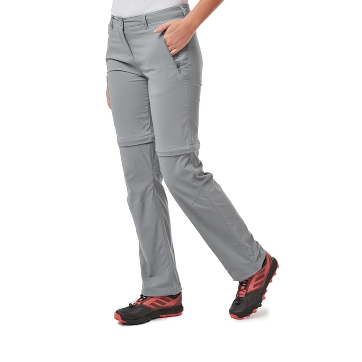 Craghoppers Women's Nosilife Pro Convertible Trousers Cloud Grey Craghoppers Craghoppers Women's Nosilife Pro Convertible Trousers Cloud Grey Craghoppers