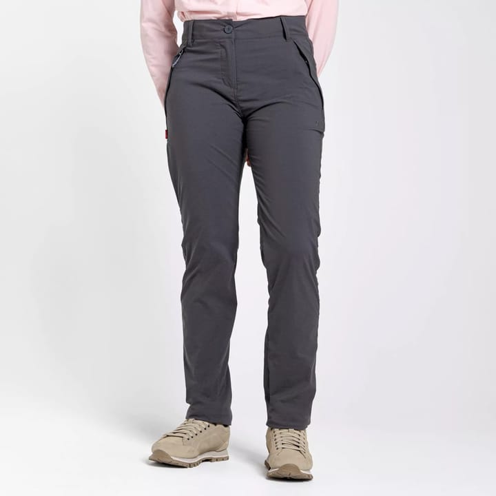 Craghoppers Women's Nosilife Pro Trousers Short Charcoal Craghoppers