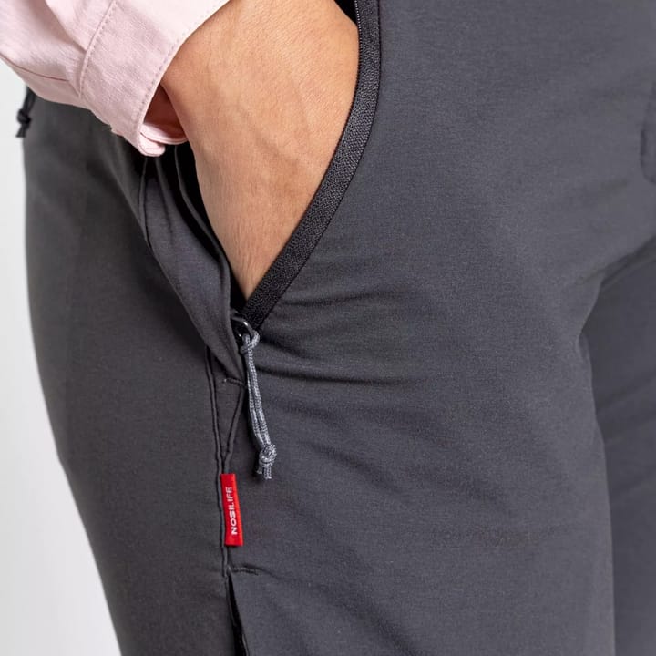 Craghoppers Women's Nosilife Pro Trousers Short Charcoal Craghoppers