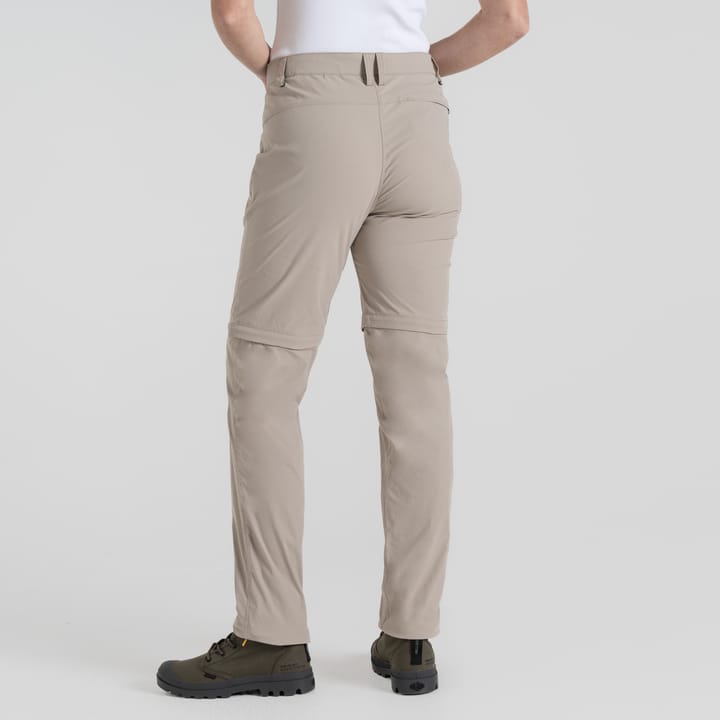Craghoppers Women's Nosilife Pro Convertible Trouser III Soft Mushroom Craghoppers