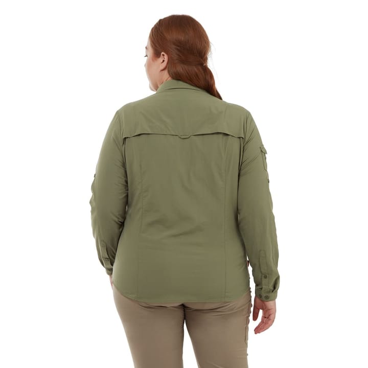 Craghoppers Women's NosiLife Adventure Longsleeve Shirt Soft Moss Craghoppers Craghoppers Women's NosiLife Adventure Longsleeve Shirt Soft Moss Craghoppers