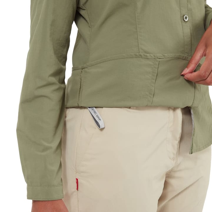 Craghoppers Women's NosiLife Adventure Longsleeve Shirt Soft Moss Craghoppers