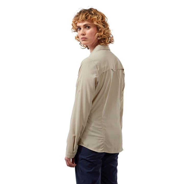 Craghoppers Women's NosiLife Adventure Longsleeve Shirt Desert Sand Craghoppers Craghoppers Women's NosiLife Adventure Longsleeve Shirt Desert Sand Craghoppers