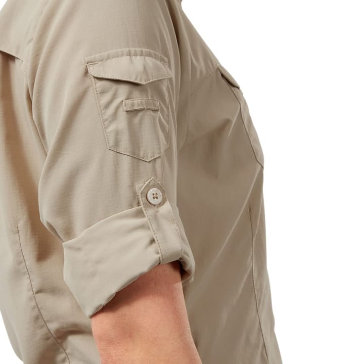 Craghoppers Women's NosiLife Adventure Longsleeve Shirt Desert Sand Craghoppers Craghoppers Women's NosiLife Adventure Longsleeve Shirt Desert Sand Craghoppers