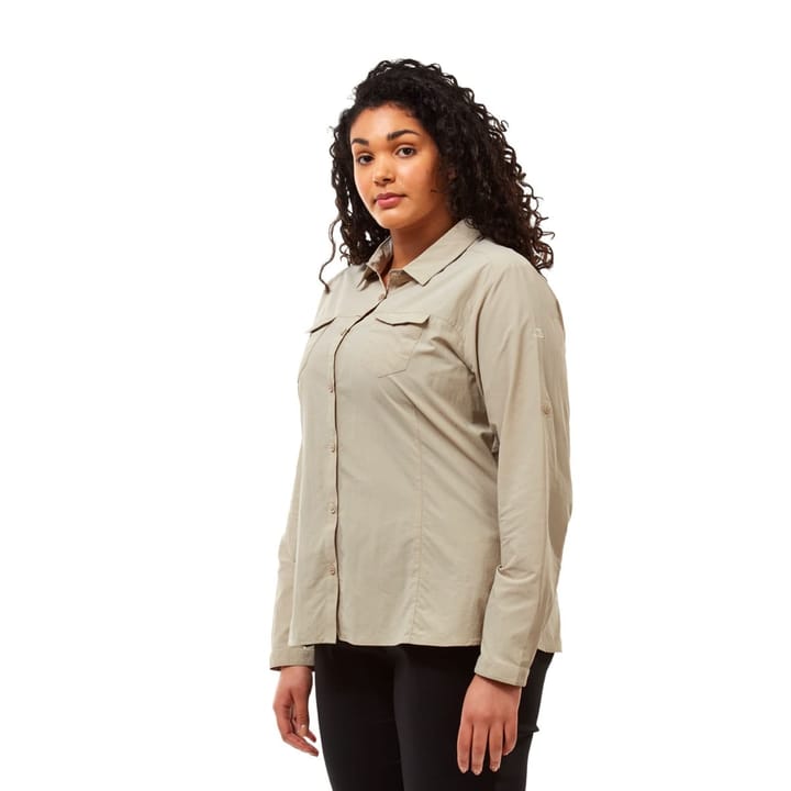Craghoppers Women's NosiLife Adventure Longsleeve Shirt Desert Sand Craghoppers Craghoppers Women's NosiLife Adventure Longsleeve Shirt Desert Sand Craghoppers